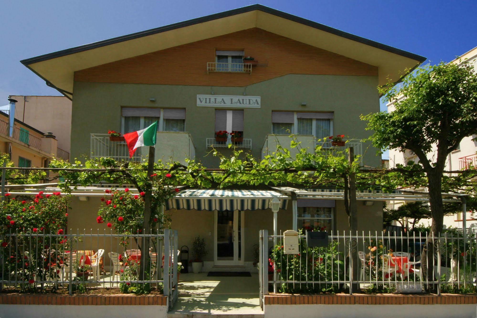 Villa Lauda B&B Rimini Eksteriør bilde